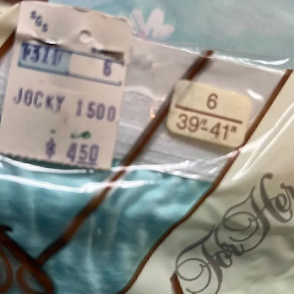 Vintage Jockey for Her Cotton Brief NIP *1 PAIR* Size 6